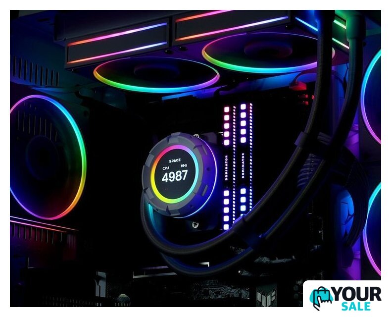 Система жидкостного охлаждения для процессора ID-Cooling SL240 White - Изображение №10 — Интернет-магазин Your Sale
