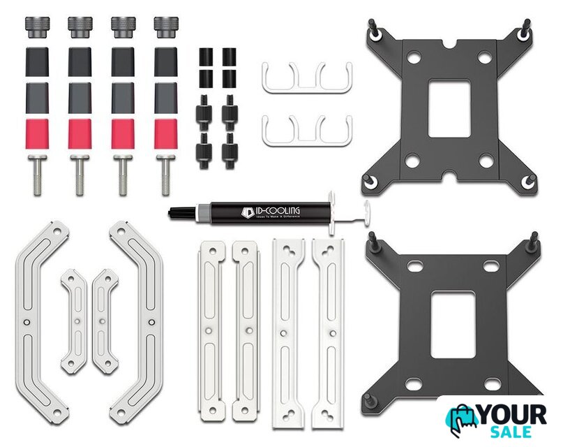 Система жидкостного охлаждения для процессора ID-Cooling SL240 White - Изображение №11 — Интернет-магазин Your Sale