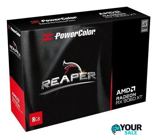 Видеокарта PowerColor Reaper AMD Radeon RX 9060 XT 8GB GDDR6 RX9060XT 8G-A - Изображение №7 — Интернет-магазин Your Sale