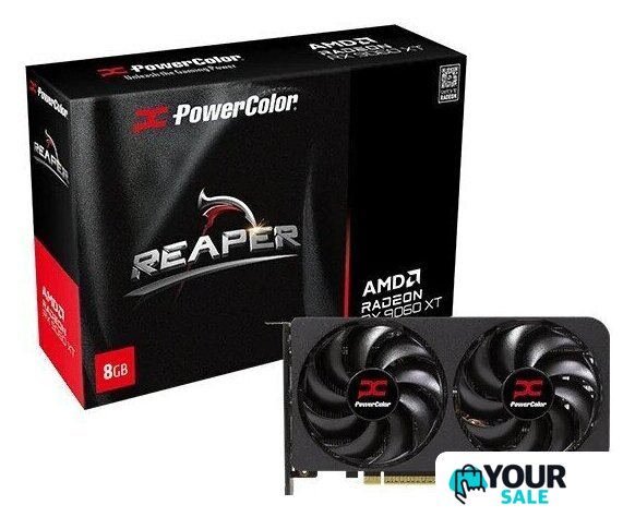 Видеокарта PowerColor Reaper AMD Radeon RX 9060 XT 8GB GDDR6 RX9060XT 8G-A - Изображение №6 — Интернет-магазин Your Sale
