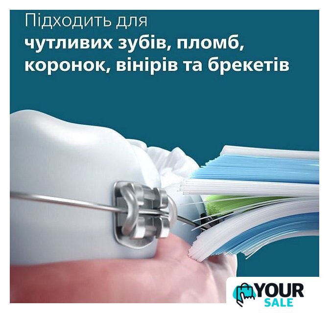 Электрическая зубная щетка Philips Sonicare 6100 HX7406/01 - Изображение №9 — Интернет-магазин Your Sale