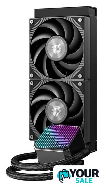 Система жидкостного охлаждения для процессора ID-Cooling DX240 Max Black - Изображение №2 — Интернет-магазин Your Sale