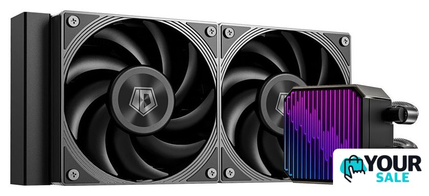 Система жидкостного охлаждения для процессора ID-Cooling DX240 Max Black - Изображение №1 — Интернет-магазин Your Sale