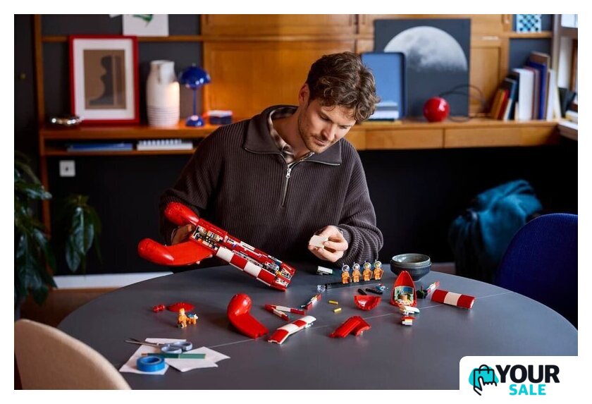 Конструктор LEGO Ideas 21367 Tintin Moon Rocket - Изображение №10 — Интернет-магазин Your Sale