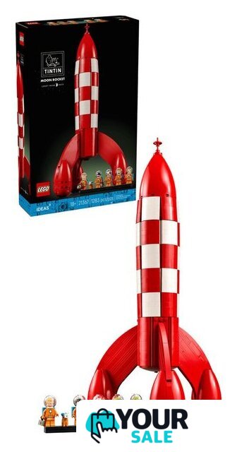Конструктор LEGO Ideas 21367 Tintin Moon Rocket - Изображение №1 — Интернет-магазин Your Sale