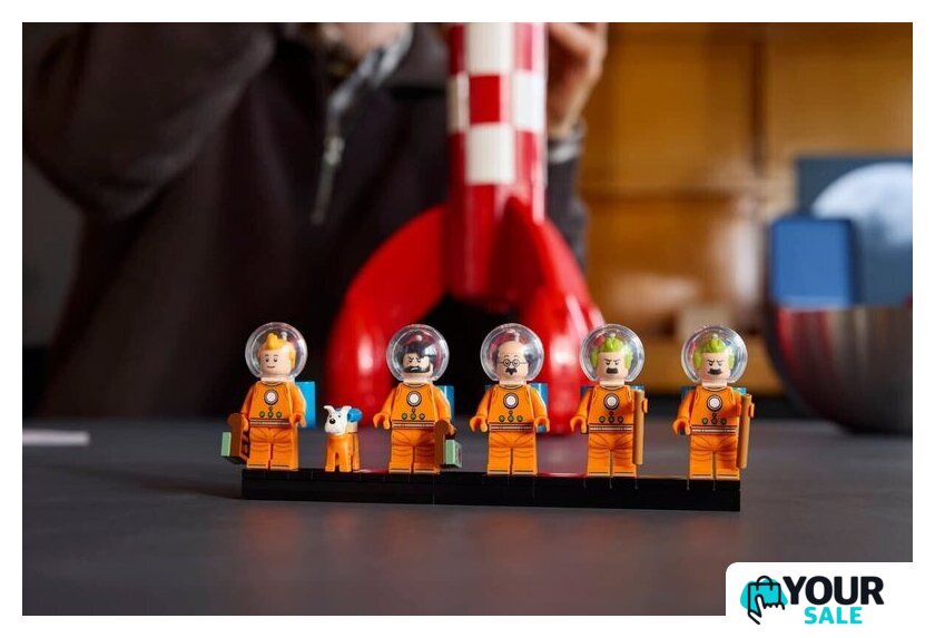 Конструктор LEGO Ideas 21367 Tintin Moon Rocket - Изображение №12 — Интернет-магазин Your Sale