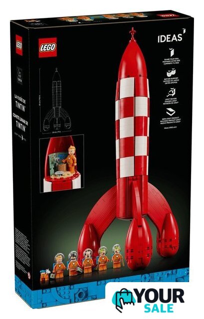 Конструктор LEGO Ideas 21367 Tintin Moon Rocket - Изображение №16 — Интернет-магазин Your Sale