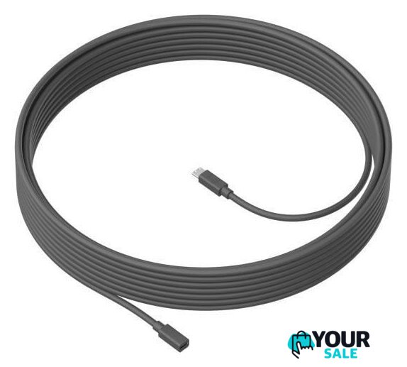 Кабель Logitech MeetUp Mic Extension Cable 10 м - Изображение №1 — Интернет-магазин Your Sale