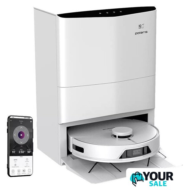 Робот-пылесос Polaris PVCRAC 7750 WIFI IQ Home (белый) - Изображение №1 — Интернет-магазин Your Sale