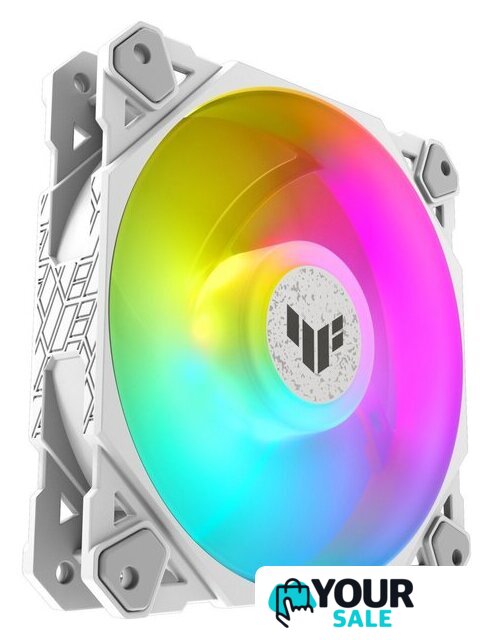 Комплект вентиляторов для корпуса с контроллером ASUS TUF Gaming TF120 ARGB Triple Fan Kit White Edition - Изображение №2 — Интернет-магазин Your Sale