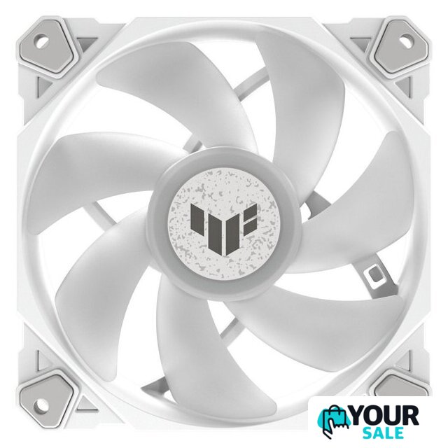 Комплект вентиляторов для корпуса с контроллером ASUS TUF Gaming TF120 ARGB Triple Fan Kit White Edition - Изображение №5 — Интернет-магазин Your Sale