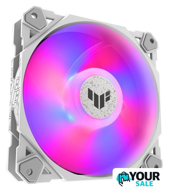 Комплект вентиляторов для корпуса с контроллером ASUS TUF Gaming TF120 ARGB Triple Fan Kit White Edition - Изображение №4 — Интернет-магазин Your Sale