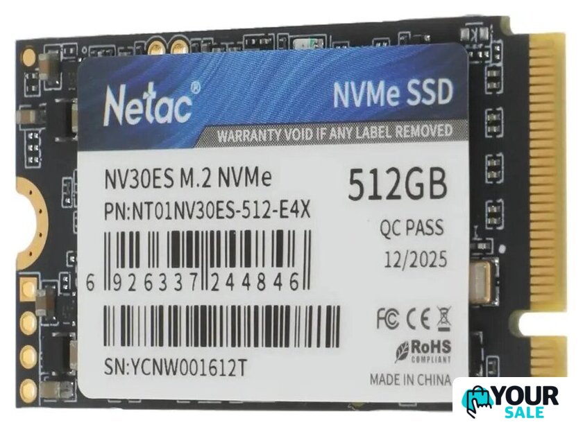 SSD Netac NV30ES 512GB NT01NV30ES-512-E4X - Изображение №3 — Интернет-магазин Your Sale