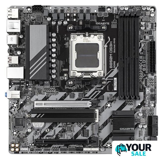 Материнская плата Gigabyte B850M DS3H (rev. 1.0) - Изображение №1 — Интернет-магазин Your Sale
