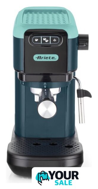 Рожковая кофеварка Ariete 1399/17 Light Aquamarine - Изображение №2 — Интернет-магазин Your Sale