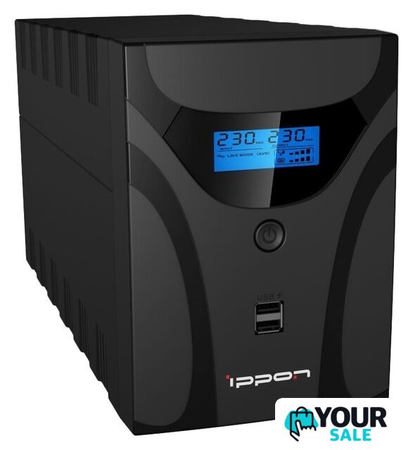 Источник бесперебойного питания IPPON Smart Power Pro II 1600 Euro - Изображение №1 — Интернет-магазин Your Sale