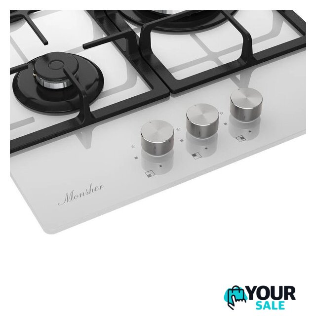 Варочная панель Monsher MGG 43 Blanc - Изображение №3 — Интернет-магазин Your Sale