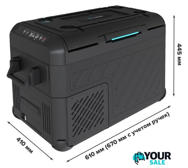 Компрессорный автохолодильник Libhof W-35D 12В/24В 35л (черный) - Изображение №8 — Интернет-магазин Your Sale