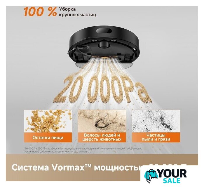 Робот-пылесос Dreame Robot Vacuum F21 Black RLF42GA (евровилка, черный) - Изображение №17 — Интернет-магазин Your Sale