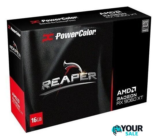 Видеокарта PowerColor Reaper AMD Radeon RX 9060 XT 16GB GDDR6 RX9060XT 16G-A - Изображение №7 — Интернет-магазин Your Sale