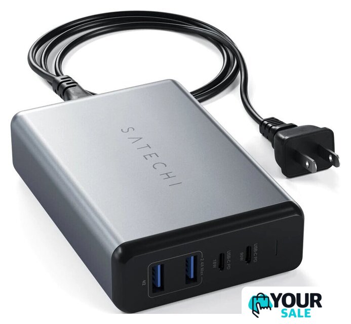 Сетевое зарядное Satechi 108W Pro Type-C PD Desktop Charger (американская вилка) - Изображение №2 — Интернет-магазин Your Sale