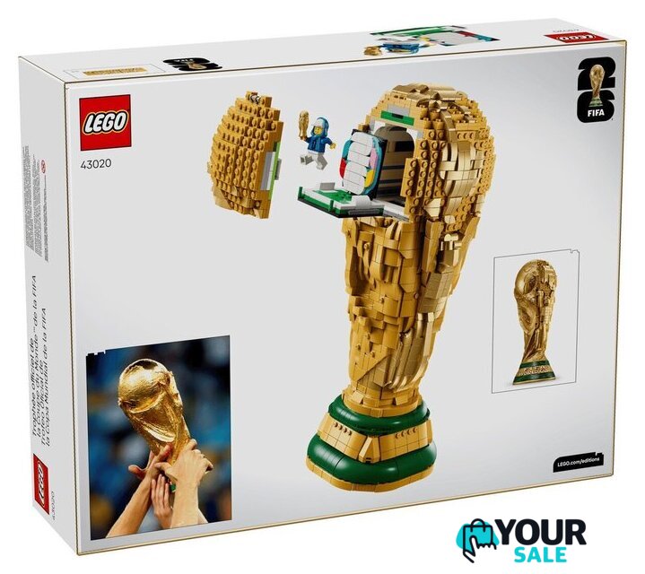 Конструктор LEGO Editions 43020 Официальный кубок чемпионата мира FIFA - Изображение №9 — Интернет-магазин Your Sale