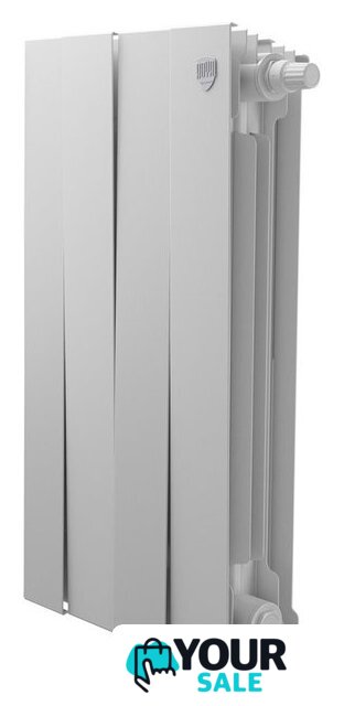 Биметаллический радиатор Royal Thermo PianoForte 500 Белый VR80 (4 секции) - Изображение №1 — Интернет-магазин Your Sale