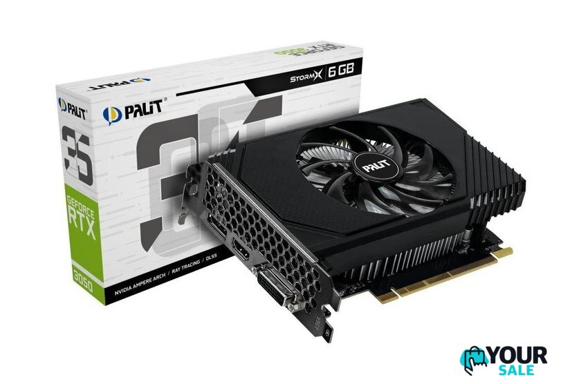 Видеокарта Palit GeForce RTX 3050 StormX 6GB NE63050018JE-1072F - Изображение №6 — Интернет-магазин Your Sale