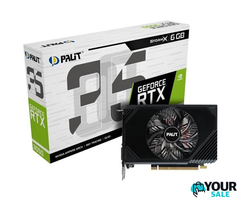 Видеокарта Palit GeForce RTX 3050 StormX 6GB NE63050018JE-1072F - Изображение №4 — Интернет-магазин Your Sale