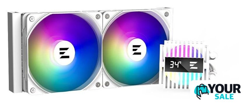 Система жидкостного охлаждения для процессора Zalman ALPHA2 A24 (белый) - Изображение №2 — Интернет-магазин Your Sale
