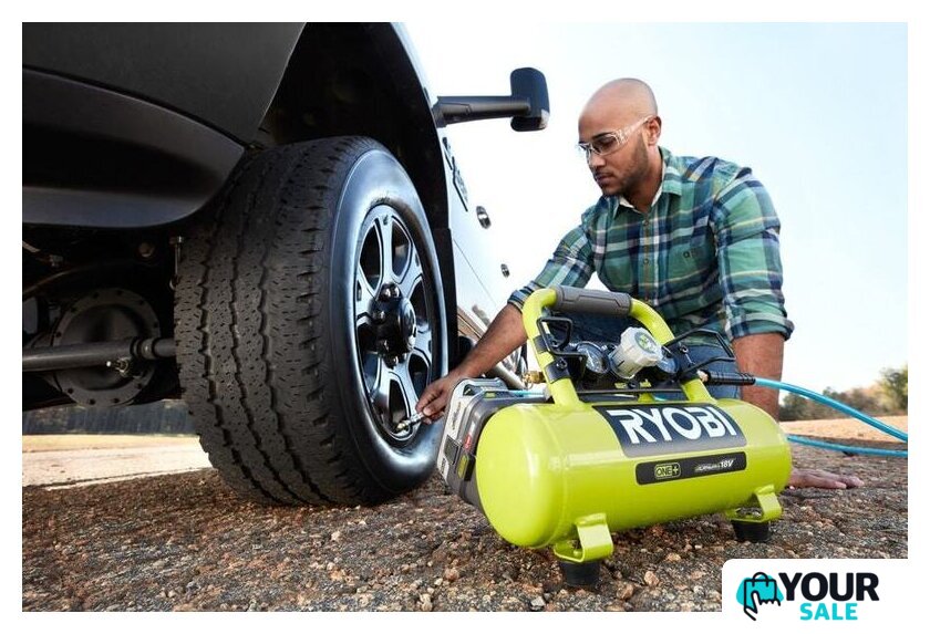 Компрессор Ryobi R18AC-0 (без АКБ) - Изображение №5 — Интернет-магазин Your Sale