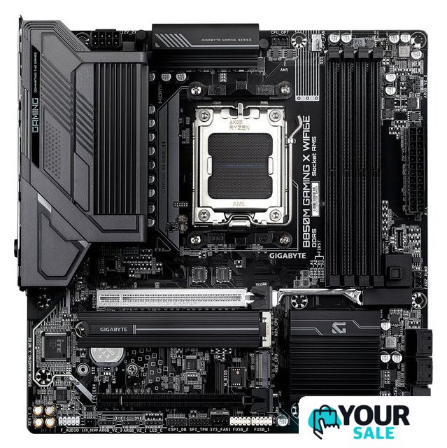 Материнская плата Gigabyte B850M Gaming X WiFi6E (rev. 1.0) - Изображение №1 — Интернет-магазин Your Sale