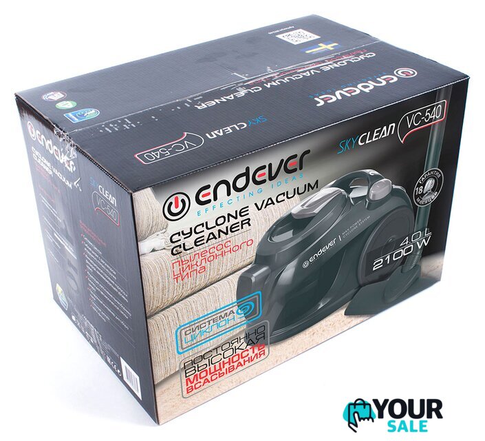 Пылесос Endever VC-540 - Изображение №9 — Интернет-магазин Your Sale