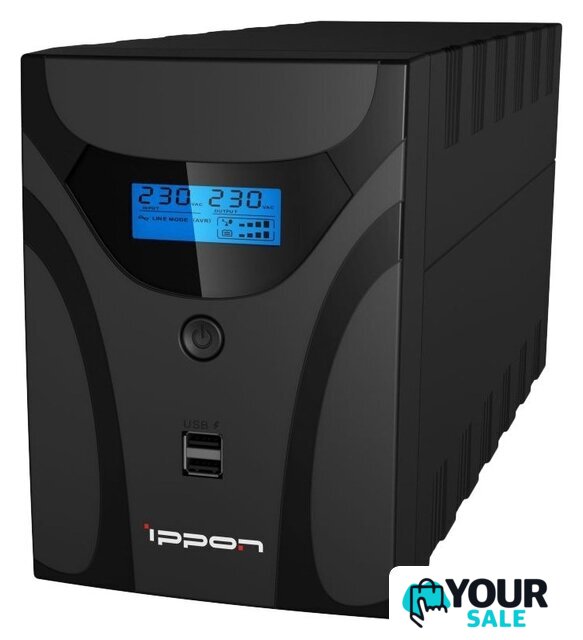 Источник бесперебойного питания IPPON Smart Power Pro II 1200 Euro - Изображение №2 — Интернет-магазин Your Sale