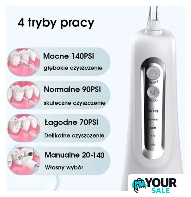 Ирригатор  Tech-Med TM-IR 100 (белый) - Изображение №5 — Интернет-магазин Your Sale