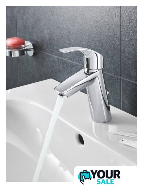 Умывальник Grohe 3933500H с гигиеническим покрытием 59.5x48.2 - Изображение №5 — Интернет-магазин Your Sale