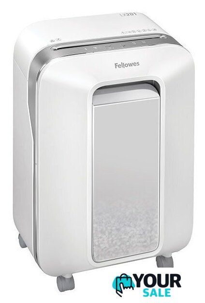 Шредер Fellowes Powershred LX201 (белый) - Изображение №2 — Интернет-магазин Your Sale