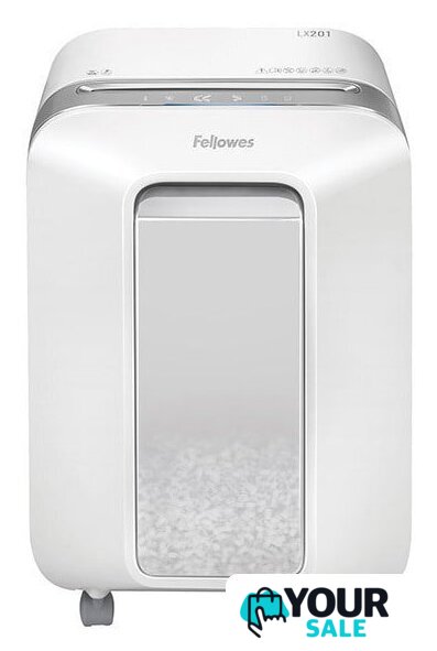 Шредер Fellowes Powershred LX201 (белый) - Изображение №1 — Интернет-магазин Your Sale