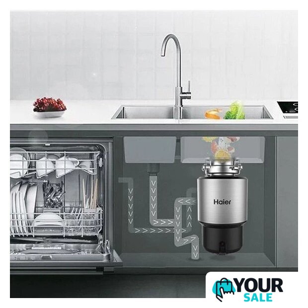 Измельчитель пищевых отходов Haier HDM-1370B - Изображение №3 — Интернет-магазин Your Sale