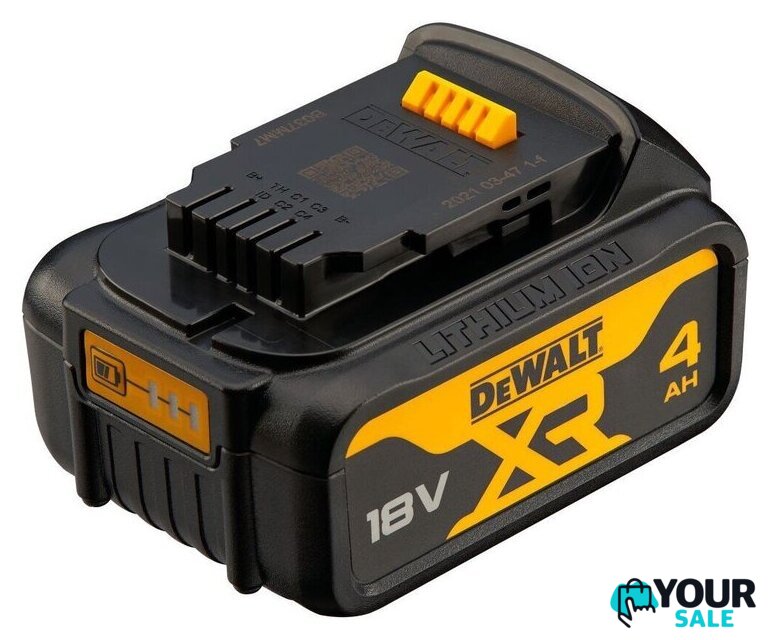 Аккумулятор с зарядным устройством DeWalt DCB1104M2 (18В/2x4 Ач) - Изображение №5 — Интернет-магазин Your Sale