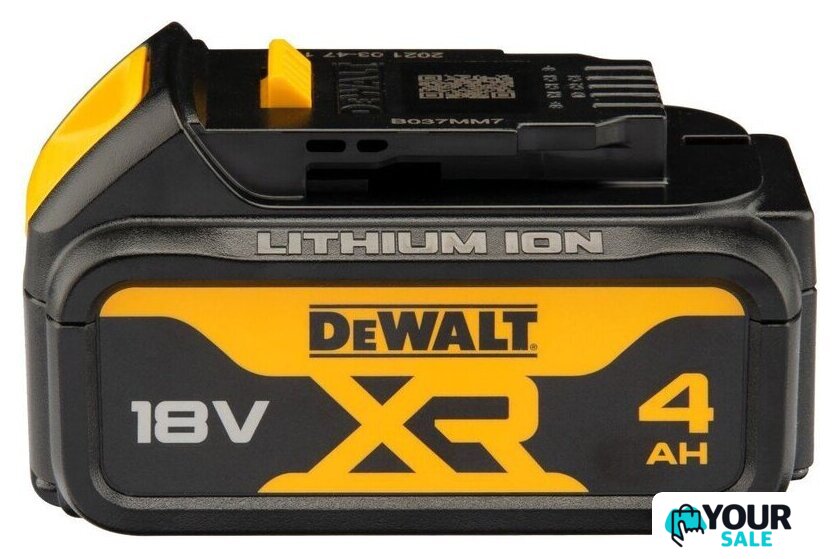 Аккумулятор с зарядным устройством DeWalt DCB1104M2 (18В/2x4 Ач) - Изображение №7 — Интернет-магазин Your Sale