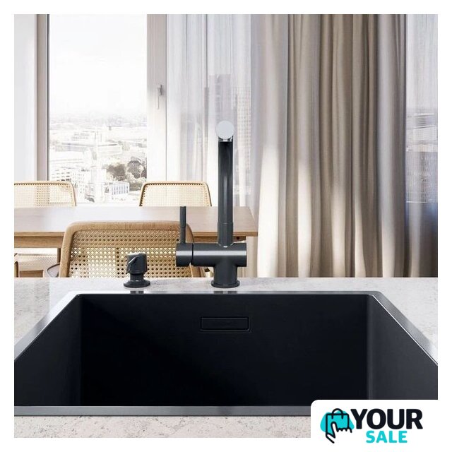 Кухонная мойка Globalo Riwolo 50.1 Anthracite - Изображение №8 — Интернет-магазин Your Sale