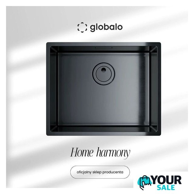 Кухонная мойка Globalo Riwolo 50.1 Anthracite - Изображение №1 — Интернет-магазин Your Sale