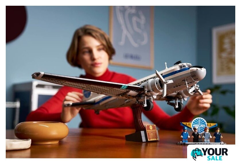 Конструктор LEGO Icons 11378 Douglas DC-3 PAN AM Airliner - Изображение №8 — Интернет-магазин Your Sale