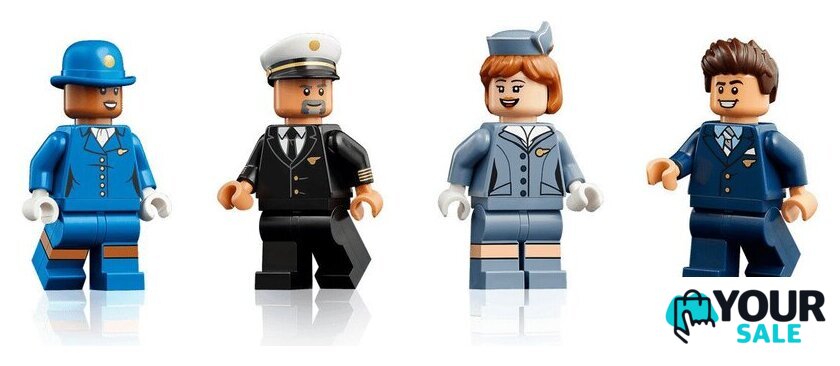 Конструктор LEGO Icons 11378 Douglas DC-3 PAN AM Airliner - Изображение №4 — Интернет-магазин Your Sale