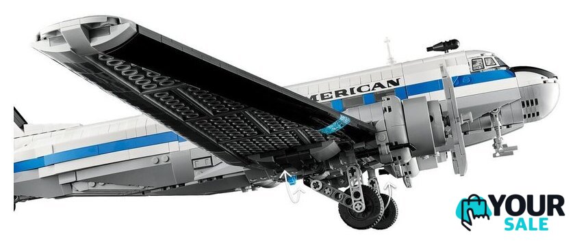 Конструктор LEGO Icons 11378 Douglas DC-3 PAN AM Airliner - Изображение №6 — Интернет-магазин Your Sale