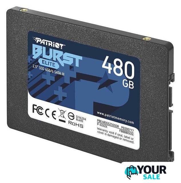 SSD Patriot Burst Elite 480GB PBE480GS25SSDR - Изображение №2 — Интернет-магазин Your Sale