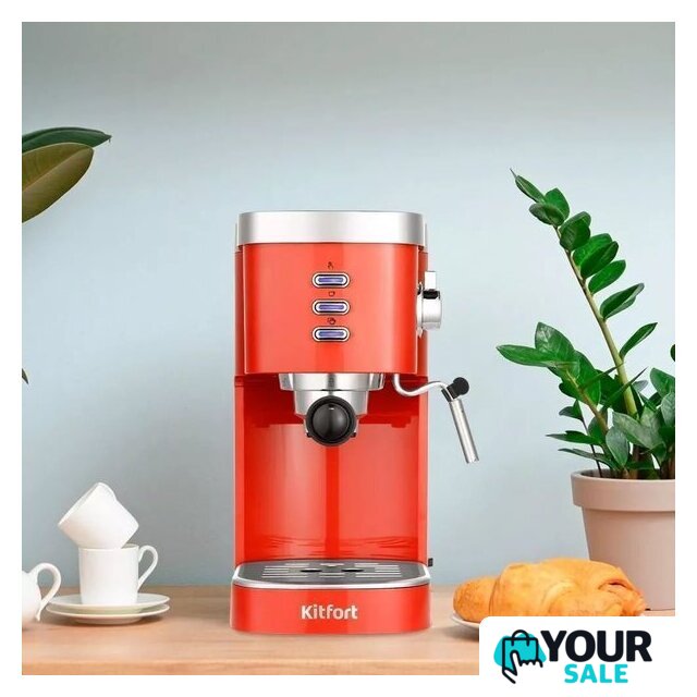 Рожковая кофеварка Kitfort KT-7114-1 - Изображение №2 — Интернет-магазин Your Sale