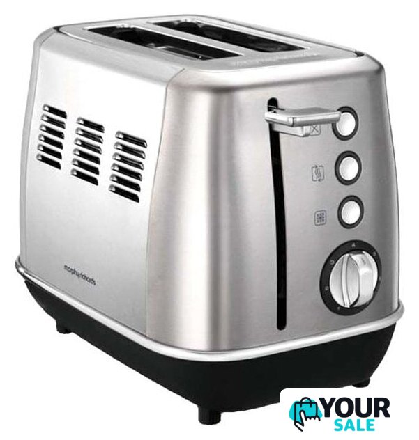 Тостер Morphy Richards Evoke Brushed 2 Slice 224406EE - Изображение №1 — Интернет-магазин Your Sale