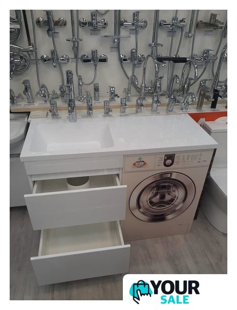  Emmy Тумба с умывальником Джерси 120 L - Изображение №5 — Интернет-магазин Your Sale